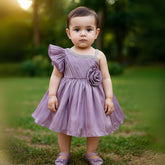 Enchanting Lavender Dream Barbie Frock - 376