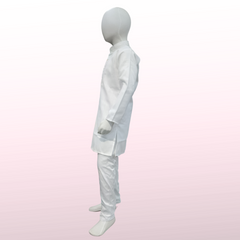 Classic White Cotton Kurta - Timeless Elegance