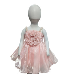 Party Frock Pearl-Laced Spaghetti Strap - 401