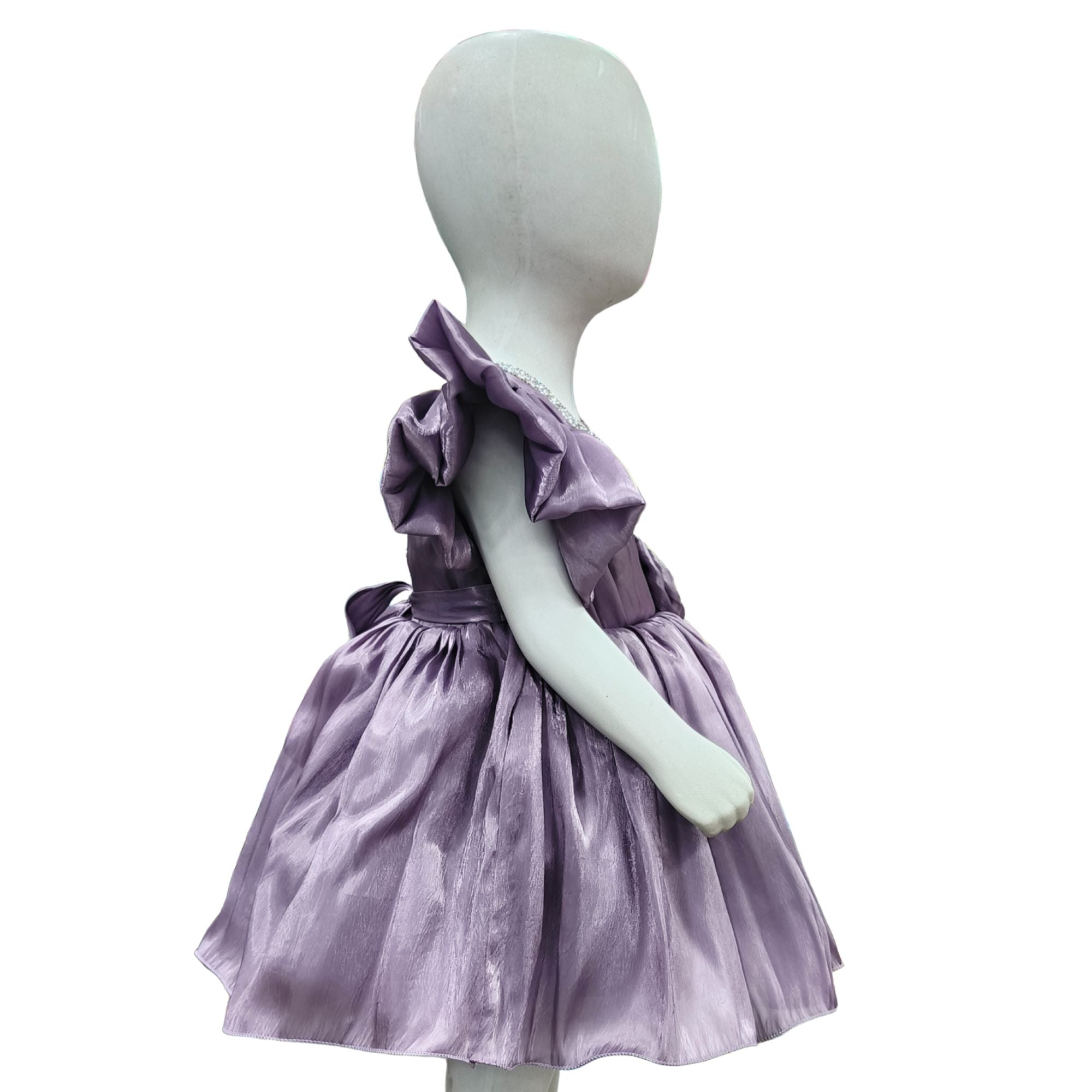 Enchanting Lavender Dream Barbie Frock - 376