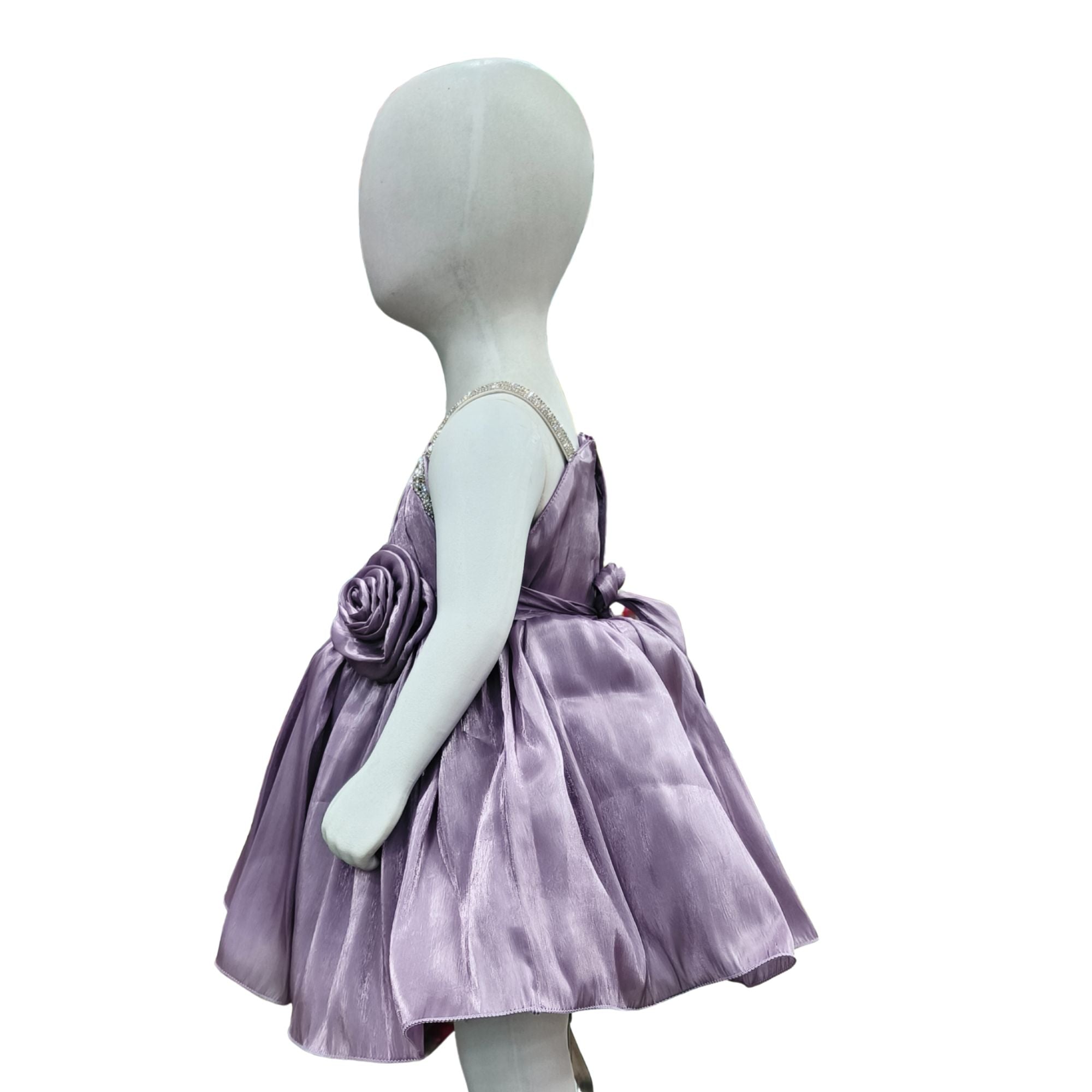 Enchanting Lavender Dream Barbie Frock - 376